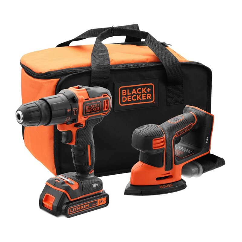 Дриль-шурупокрут 18 В 1,5 А·год BLACK+DECKER BCK23S1S