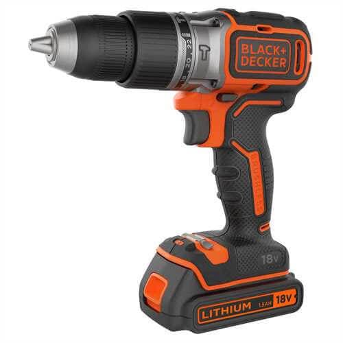 Дриль 18 В 1,5 А·год BLACK+DECKER BL188KB