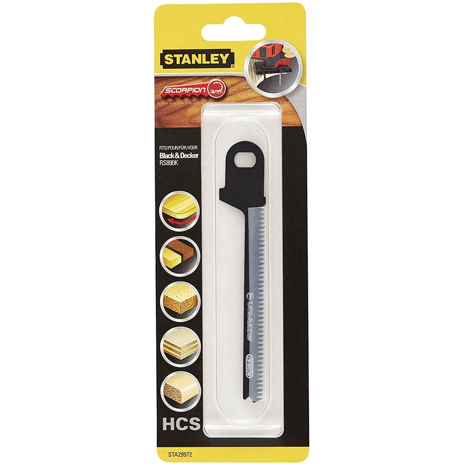 Пилка / полотно BLACK+DECKER STA29972